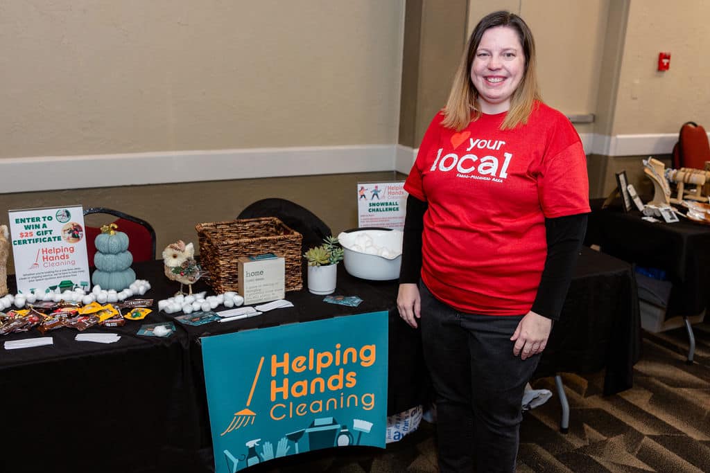 Stacie at Love Your Local Event Stacie at Love Your Local Event